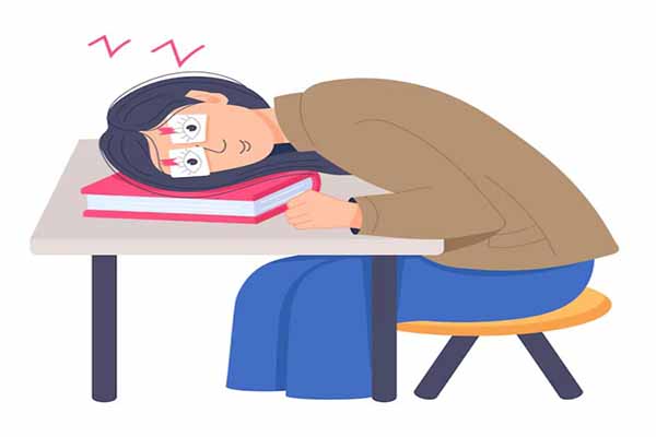 علت خواب آلودگی هنگام مطالعه 3